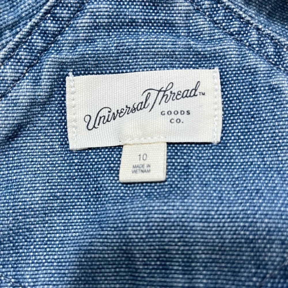 Universal Thread Light Blue Denim Overalls Jumpsuit - Picture 2 of 2